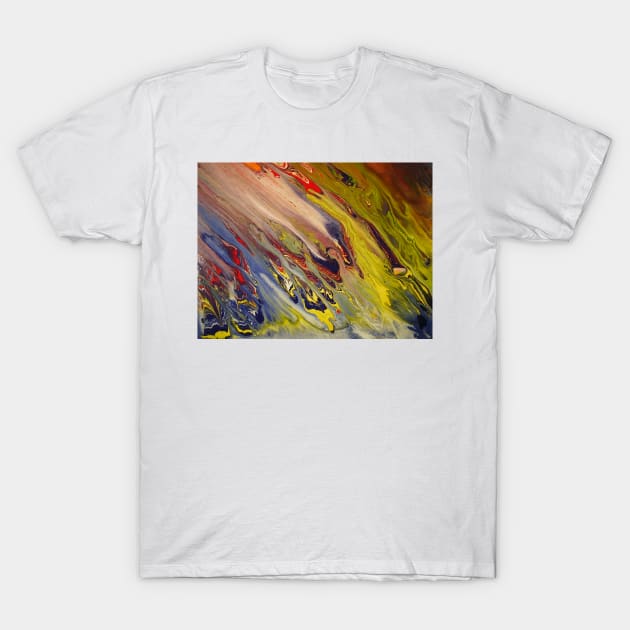 abstract T-Shirt by dylanshelmerdine